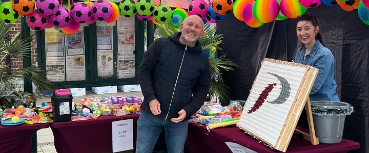 Palmers event stand at Raleigh Trinity Fair